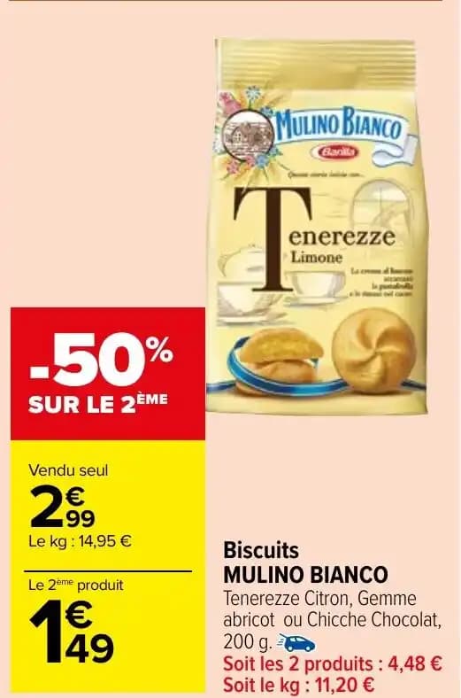 Biscuits MULINO BIANCO