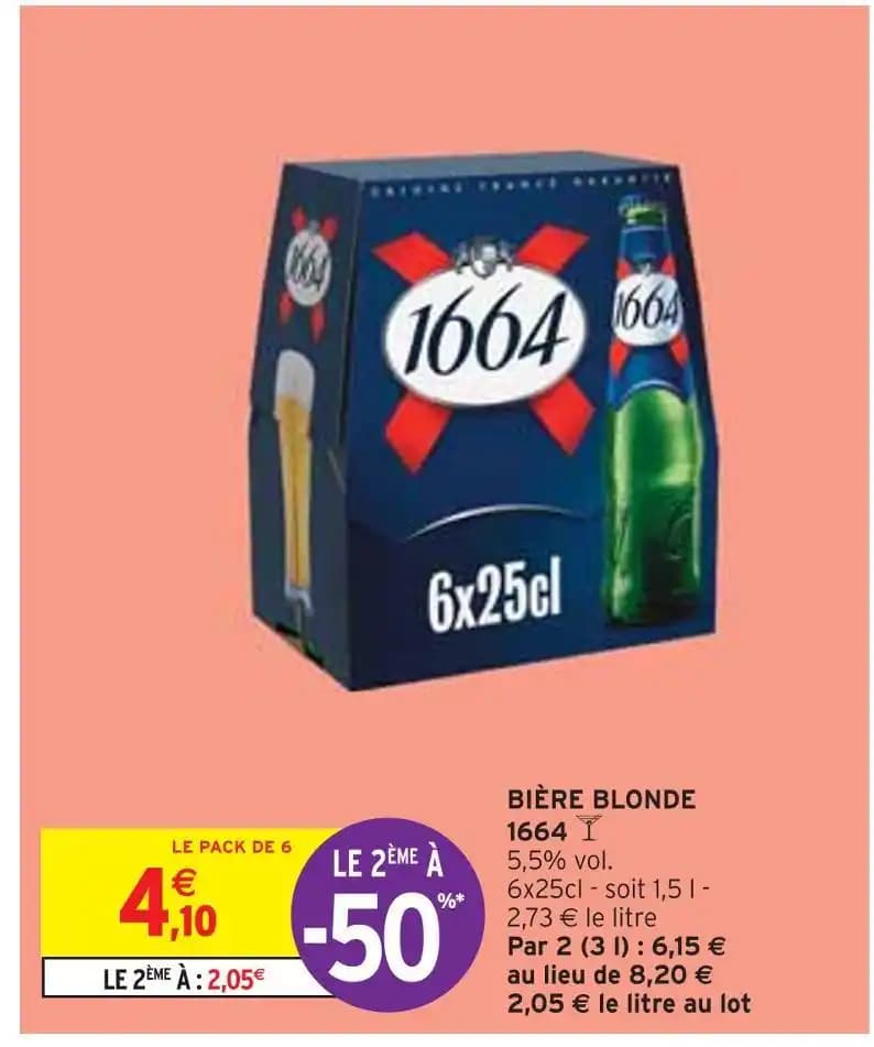 1664 BIÈRE BLONDE