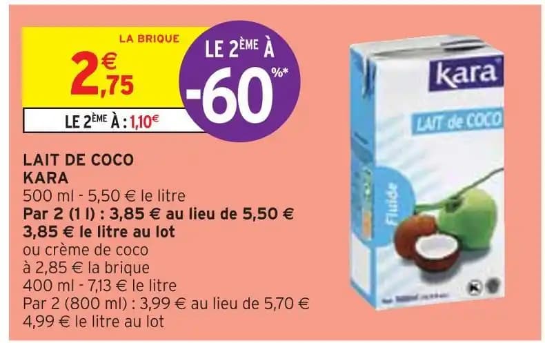 KARA LAIT DE COCO