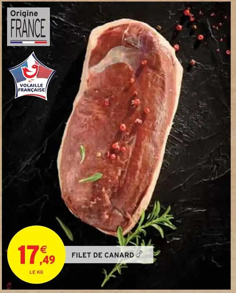 FILET DE CANARD