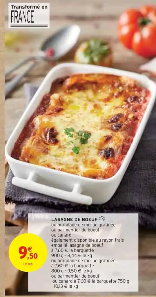 LASAGNE DE BOEUF