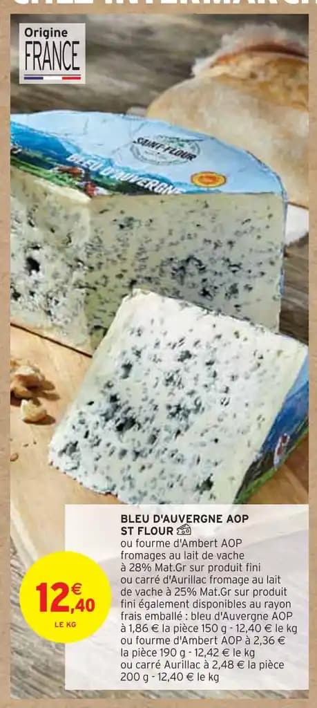 ST FLOUR BLEU D'AUVERGNE AOP