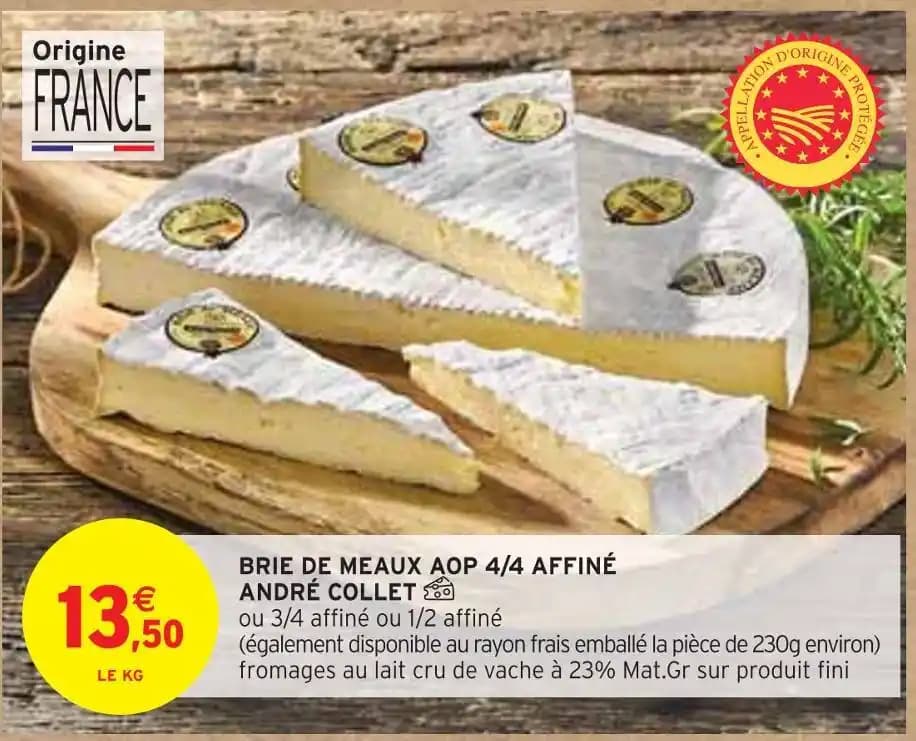 ANDRÉ COLLET BRIE DE MEAUX AOP 4/4 AFFINÉ