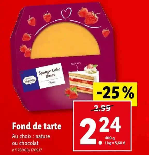 Fond de tarte