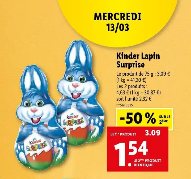 Kinder Lapin Surprise