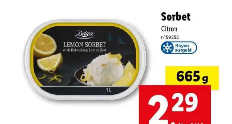 Sorbet Citron