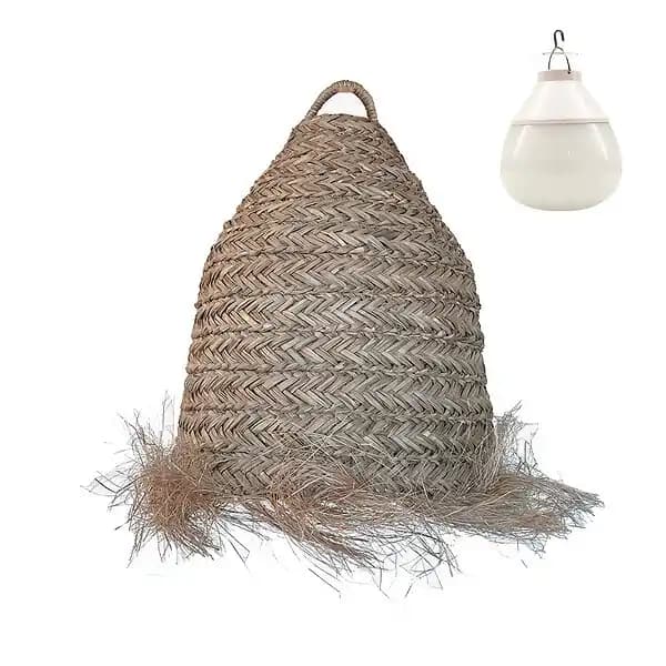 Suspension nomade ANAFI NOMAD Beige Jonc de mer
