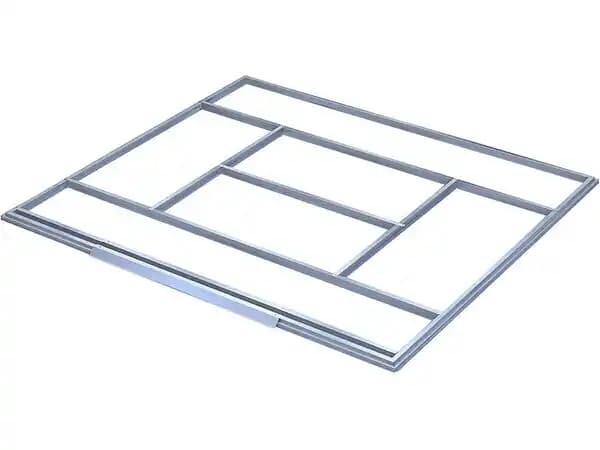 Fondation pour abri de jardin Rosas et Dallas - 4,07 M²