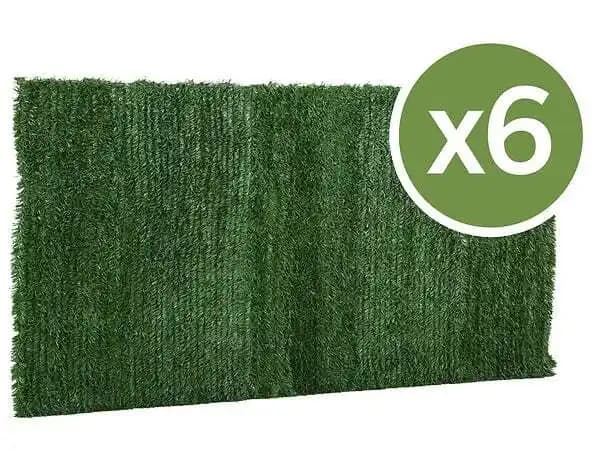 Lot de 6 Haies artificielles - 150 x 300 cm