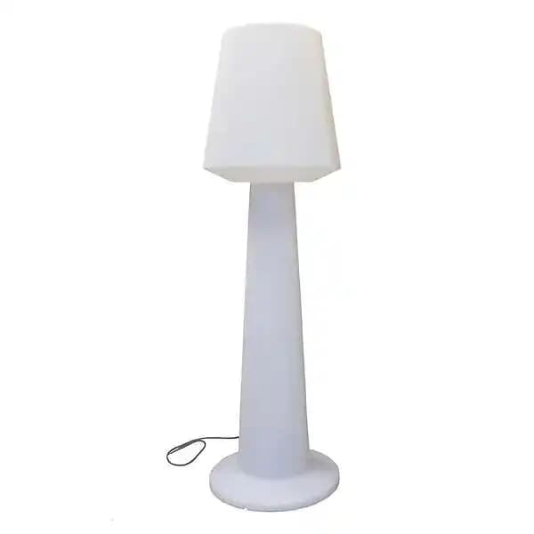 Lampadaire ext filaire AUSTRAL W170 Blanc Polyéthylène H170CM