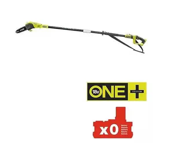 Elagueuse sur perche sur batterie One+ 18V, guide de 20 cm sans batterie ni chargeur