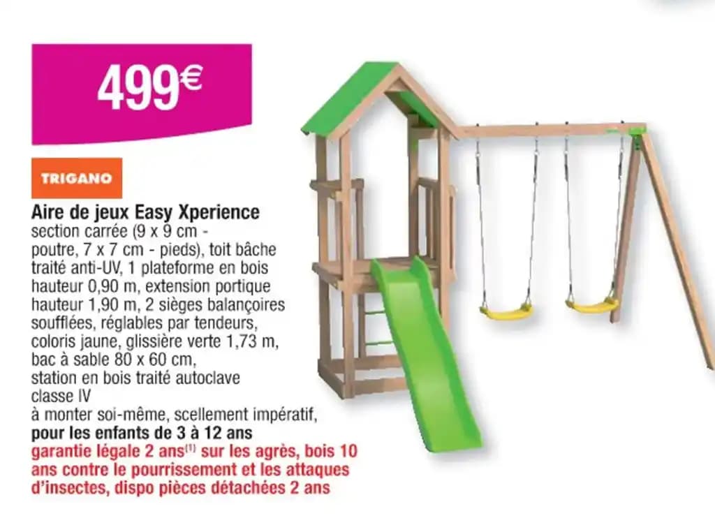Aire de jeux Easy Xperience