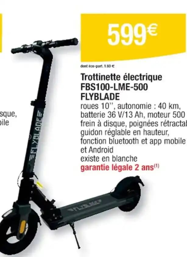 Trottinette électrique 12" FLYBLADE