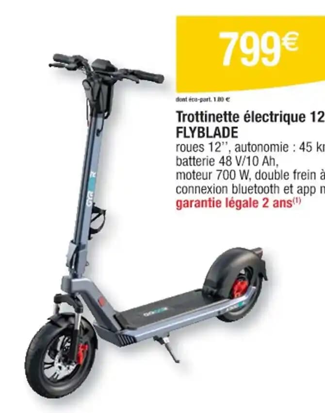 Trottinette électrique 12" FLYBLADE