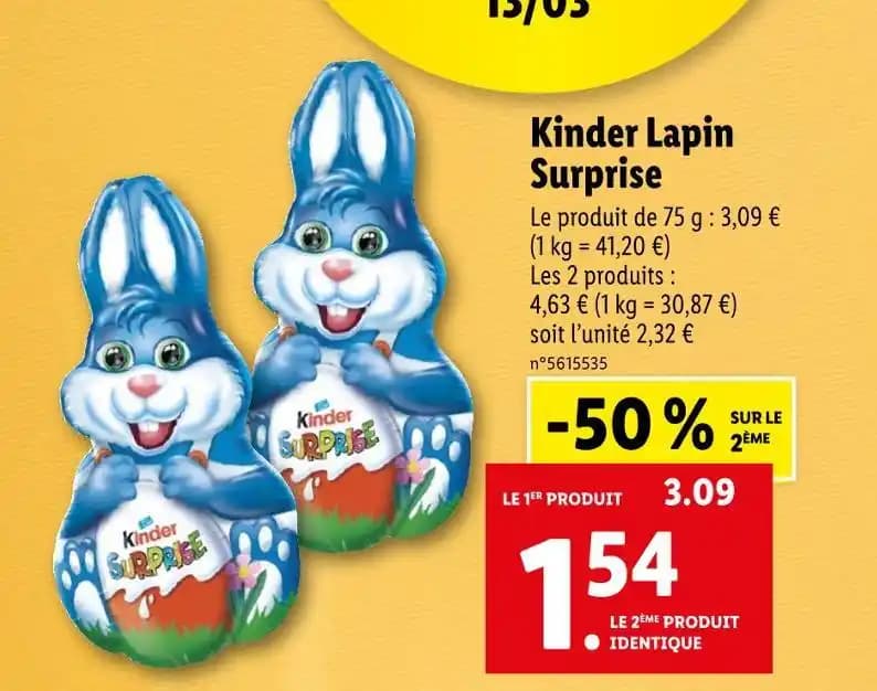 Kinder Kinder Lapin Surprise