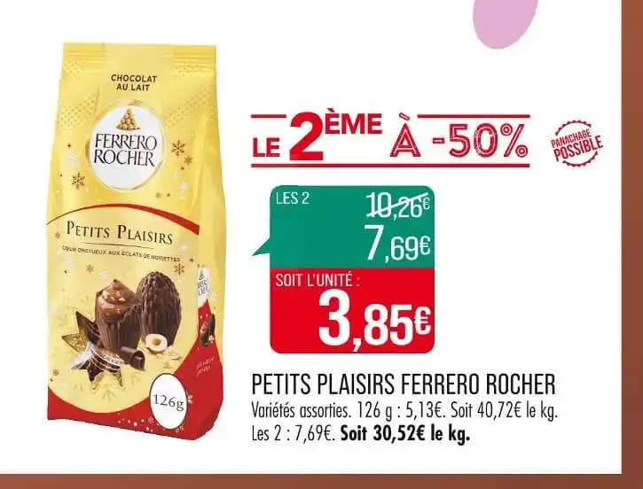 FERRERO PETITS PLAISIRS ROCHER