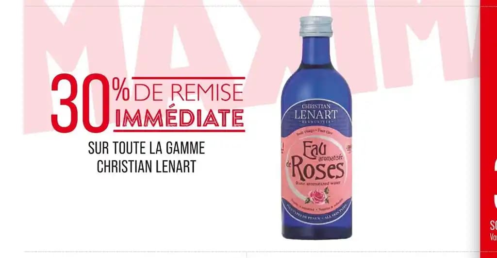 CHRISTIAN LENART 30% DE REMISE IMMÉDIATE SUR TOUTE LA GAMME CHRISTIAN LENART