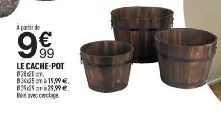 LE CACHE-POT 028x20 cm.