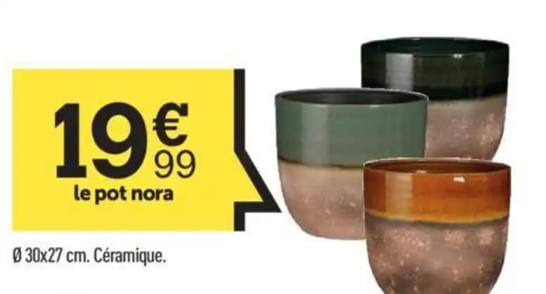 le pot nora 030x27 cm. Céramique.