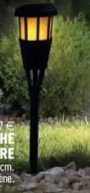 LA TORCHE SOLAIRE 010x54 cm. Polypropylène.