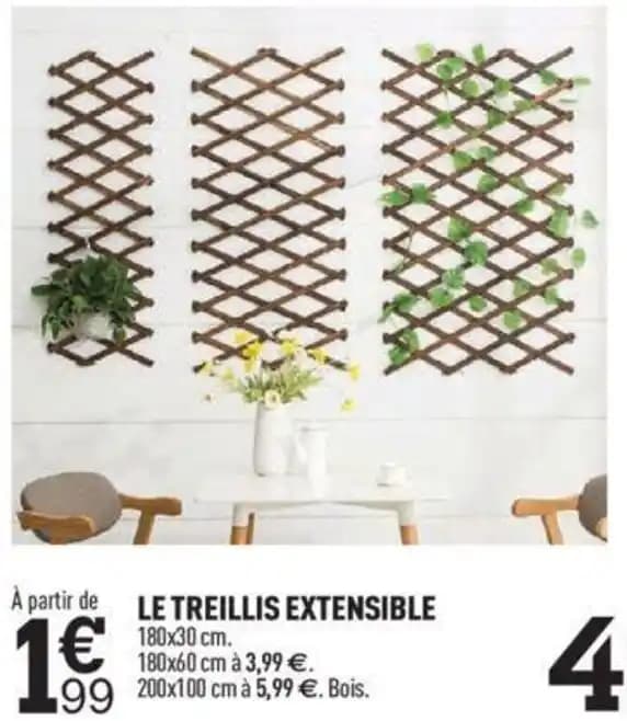 LE TREILLIS EXTENSIBLE
