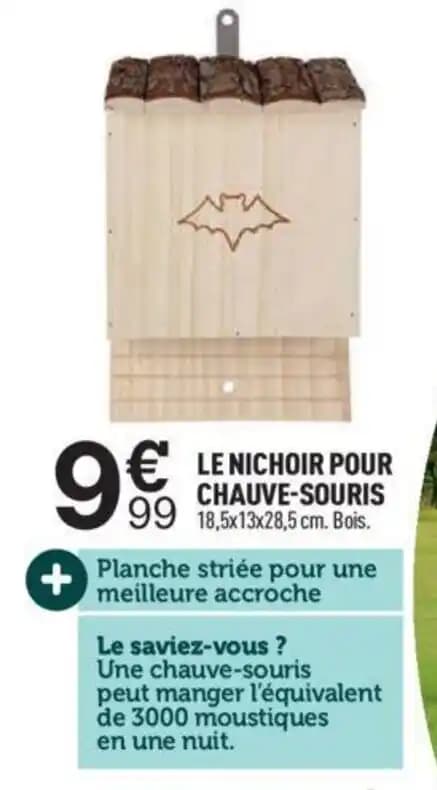 LE NICHOIR POUR CHAUVE-SOURIS