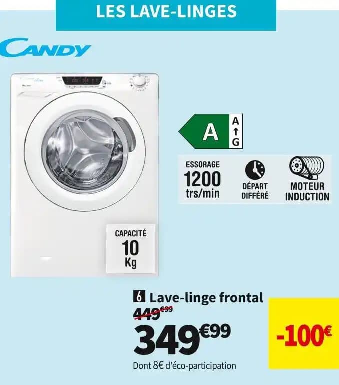 CANDY LAVE-LINGE HCU1210TXME/1-S