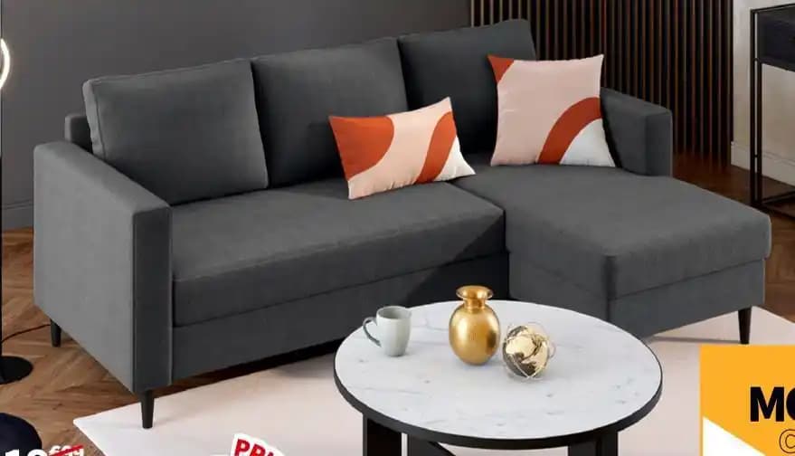 CANAPE D'ANGLE FIXE JULES