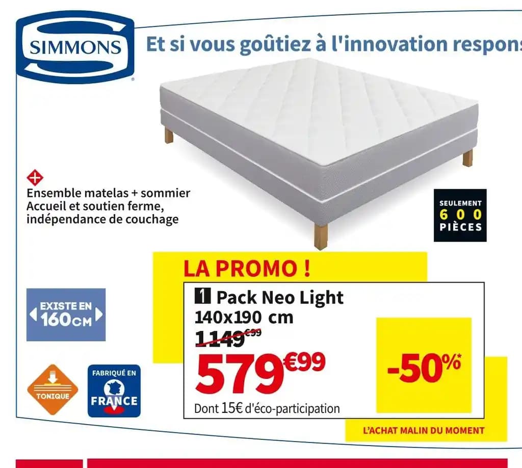 SIMMONS PACK NEO LIGHT