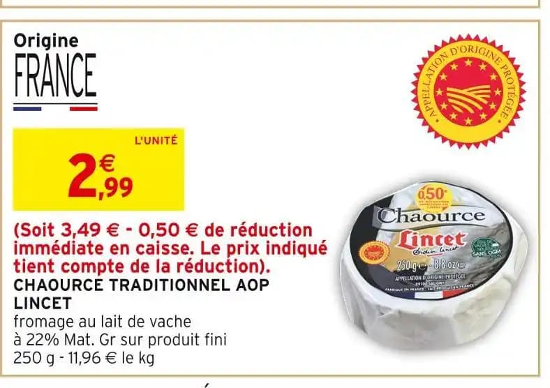 LINCET CHAOURCE TRADITIONNEL AOP