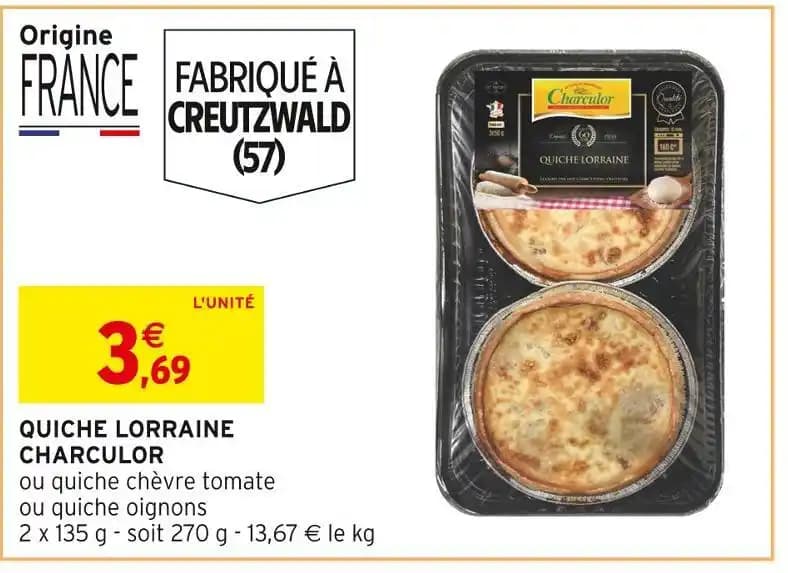 CHARCULOR QUICHE LORRAINE