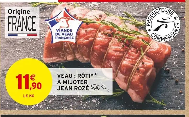 JEAN ROZÉ VEAU : RÔTI À MIJOTER