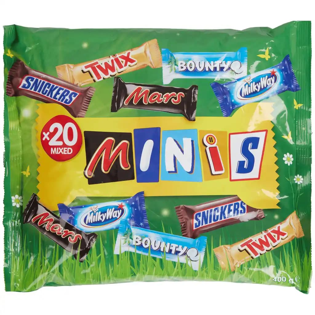 Mars Mini barres chocolatées