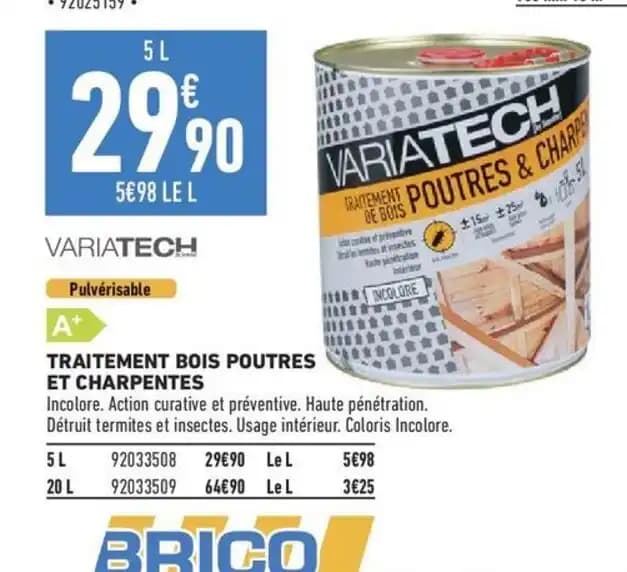 TRAITEMENT BOIS POUTRES ET CHARPENTES