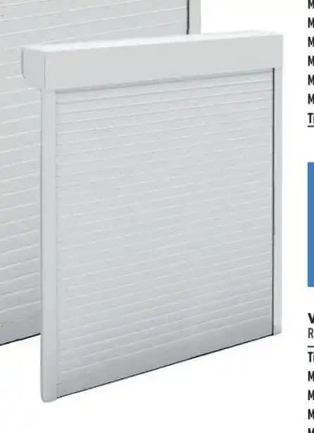 VOLET ROULANT EN ALUMINIUM