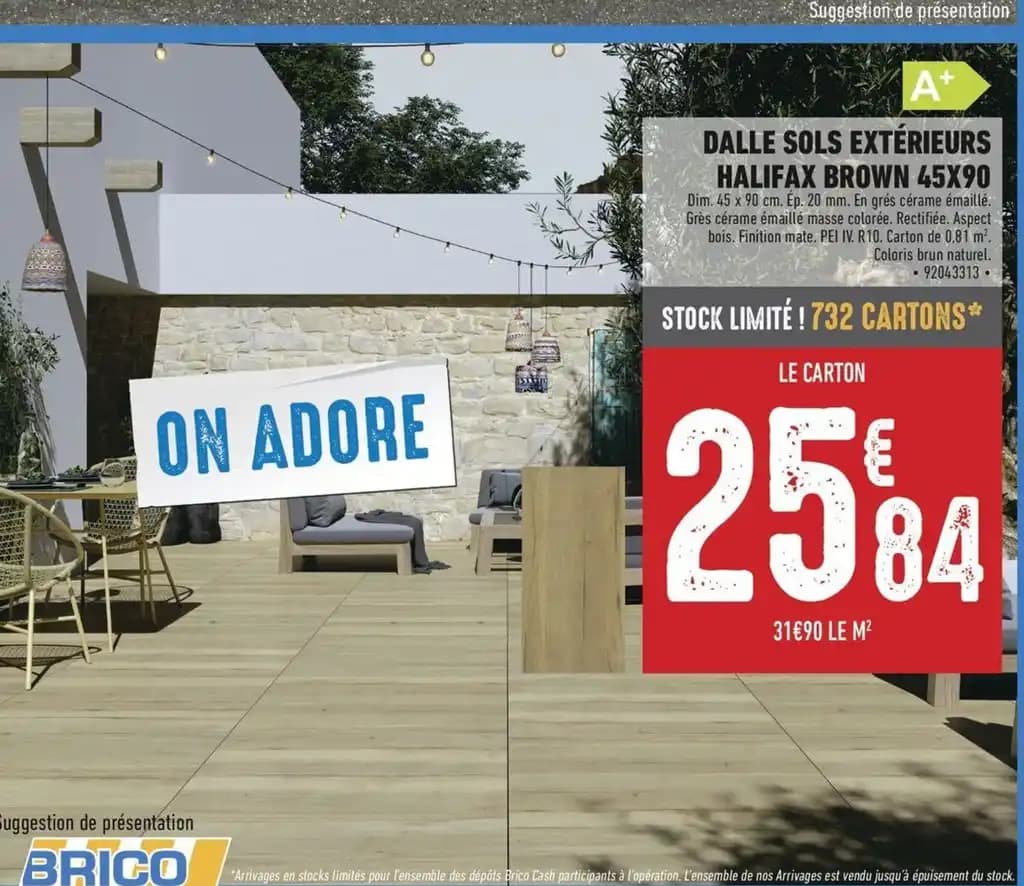 DALLE SOLS EXTÉRIEURS