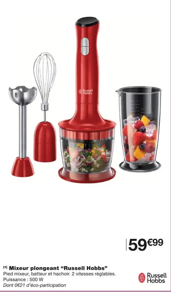 Russell Hobbs Mixeur plongeant
