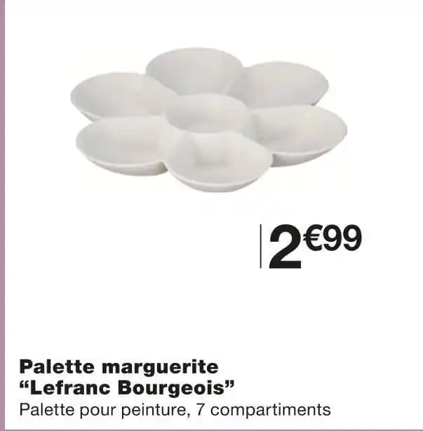 Lefranc Bourgeois Palette marguerite
