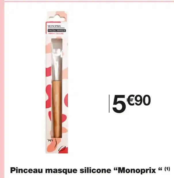 Monoprix Pinceau masque silicone