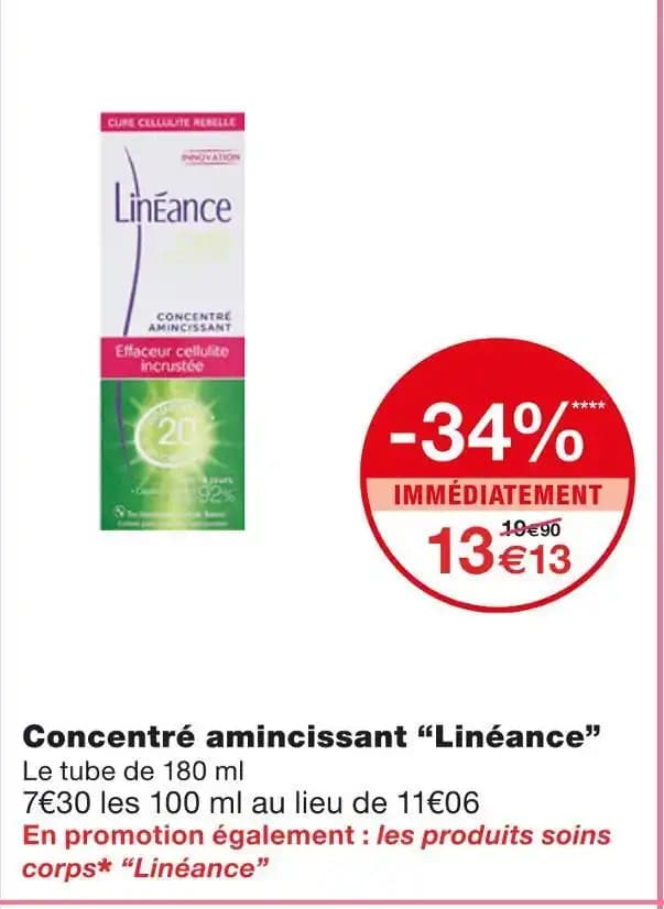 Linéance Concentré amincissant