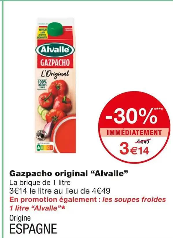 Alvalle Gazpacho original