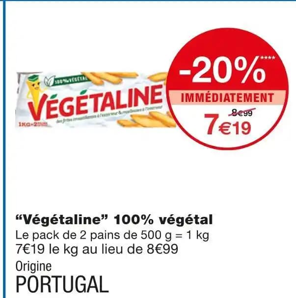 Végétaline Végétaline 100% végétal