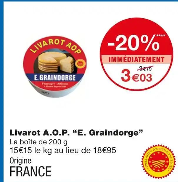 E. Graindorge Livarot A.O.P