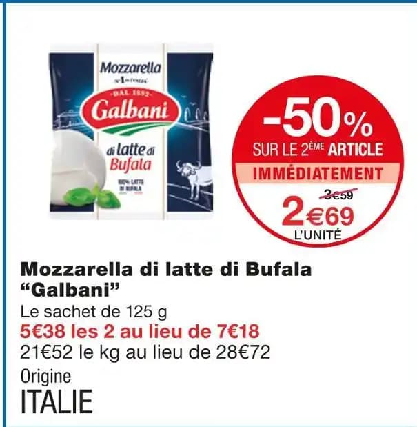 Galbani Mozzarella di latte di Bufala