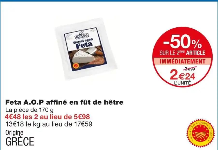 ROUSSAS Feta A.O.P affiné en fût de hêtre