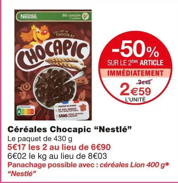 Nestlé Céréales Chocapic