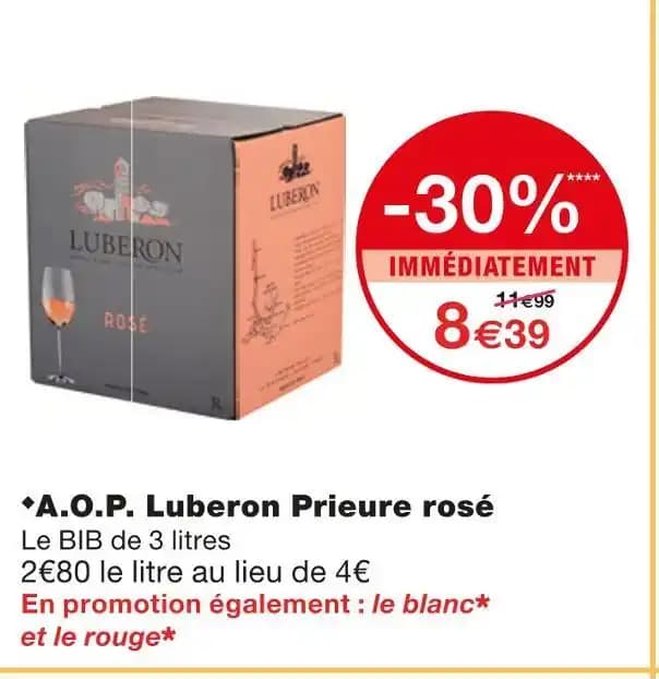 A.O.P. Luberon Prieure rosé