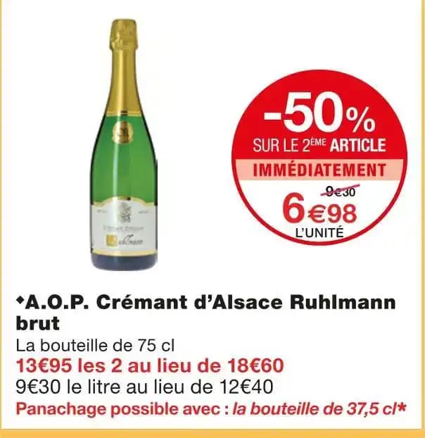 Ruhlmann A.O.P. Crémant d’Alsace brut