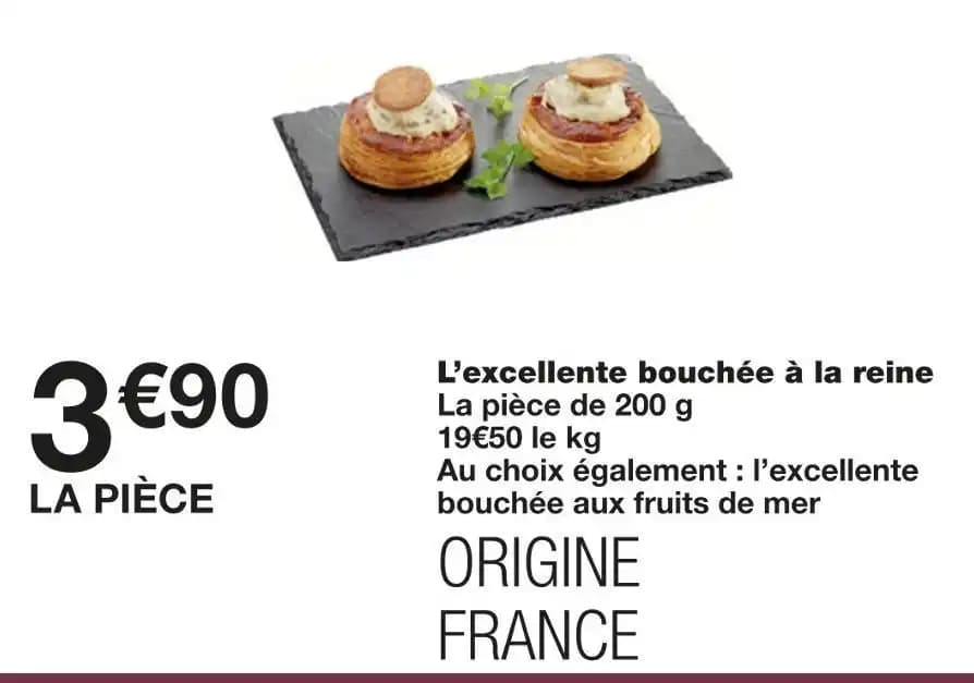 L’excellente bouchée à la reine