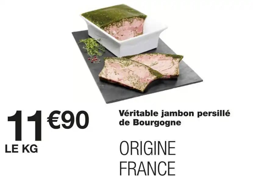 Véritable jambon persillé de Bourgogne